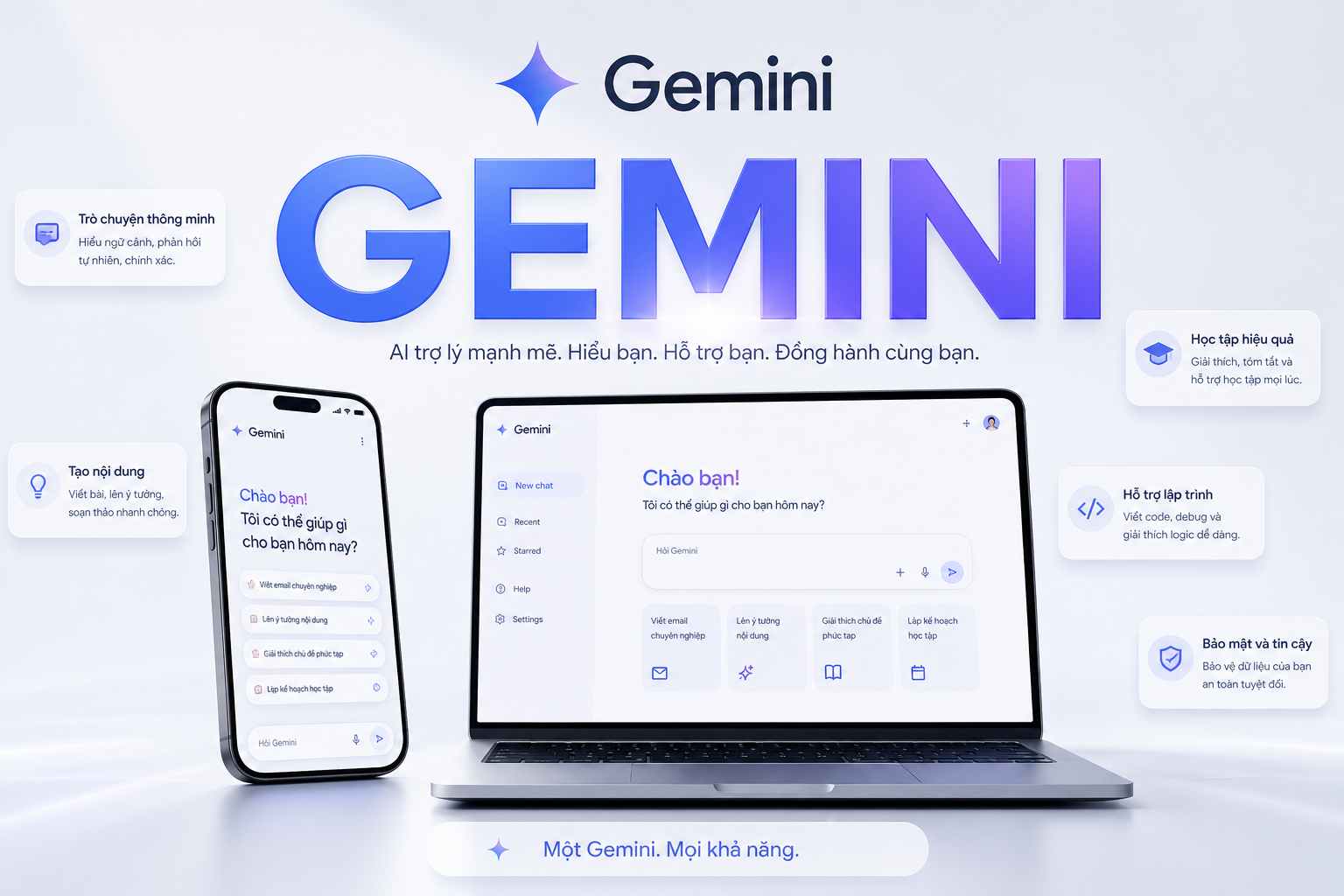 Gemini Pro - 1 tháng